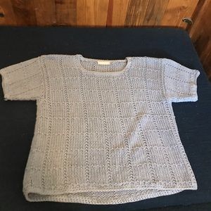 NORDSTROM Knitted Short Sleeve Shirt